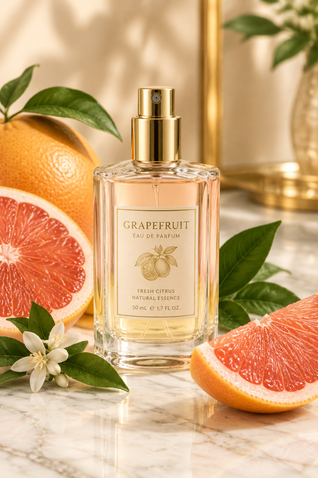 Grapefruit Perfume Spray Natural Fresh Lasting Fragrance Charm Atmosphere Light Fragrance Perfume Spray